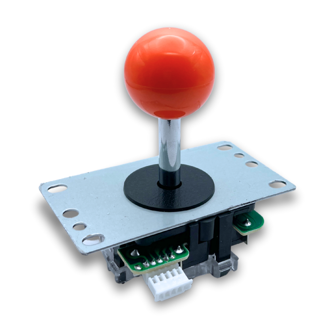 Orange ball top joystick top replacement for arcade cabinet