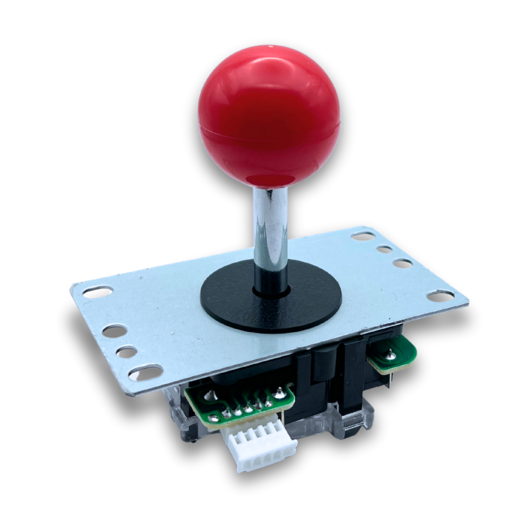 Red ball top arcade joystick handle for arcade machines