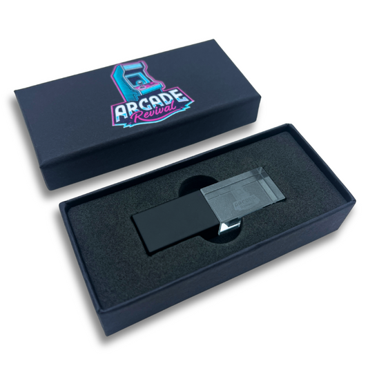 Arcade Revival Batocera USB Boot Drive in premium presentation box
