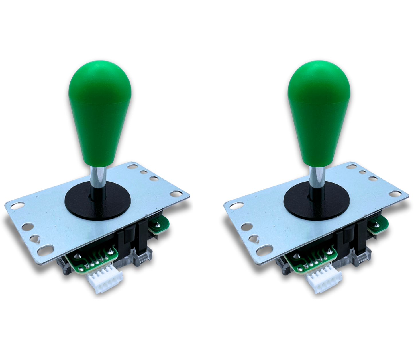 Green Bat Top Classic Arcade Joystick – 4/8-Way Adjustable – Arcade Revival