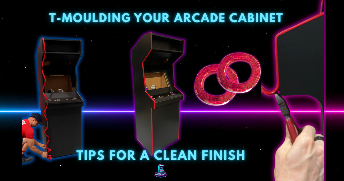 T-Moulding Your Arcade Cabinet: Tips for a Clean Finish