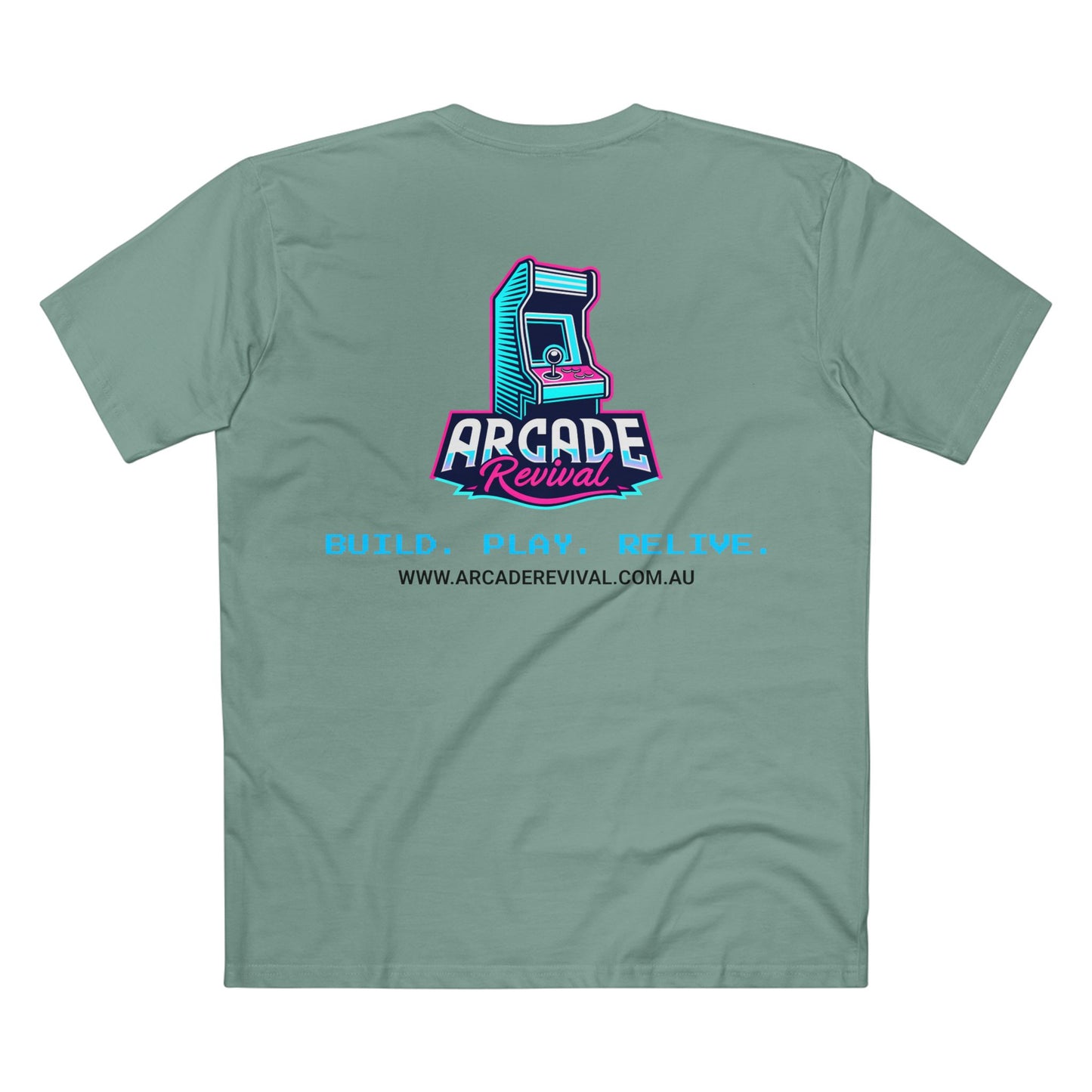 Arcade Revival Official Logo Tee | BUILD PLAY RELIVE