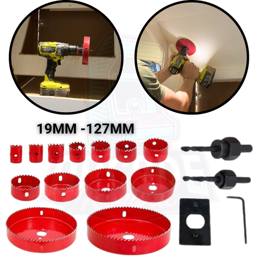13-Piece Hole Saw Kit for Arcade Builds (Pre-Order)