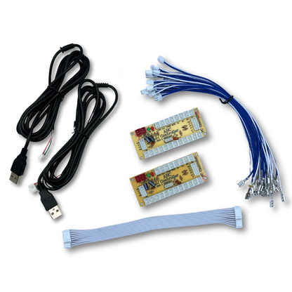 2-Player USB Arcade Encoder Wiring Kit