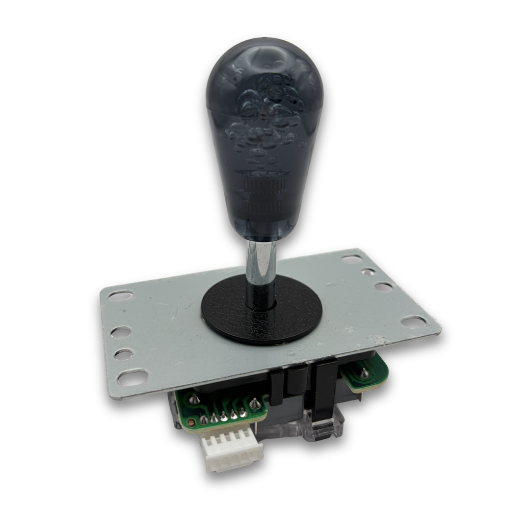 Clear crystal bat top arcade joystick handle for DIY arcade cabinet customisation – Arcade Revival