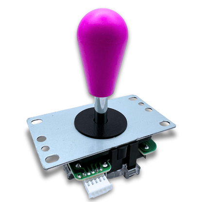 Pink bat top arcade joystick handle for custom arcade builds and machines