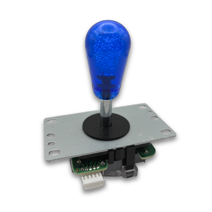 Blue crystal bat top arcade joystick handle for DIY arcade cabinet customisation – Arcade Revival