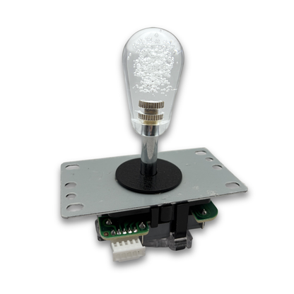 Clear crystal bat top arcade joystick handle for DIY arcade cabinet customisation – Arcade Revival