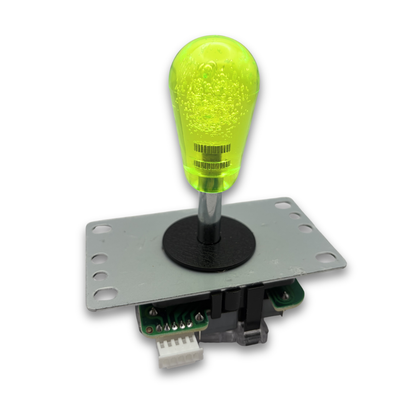 Lime crystal bat top arcade joystick handle for DIY arcade cabinet customisation – Arcade Revival