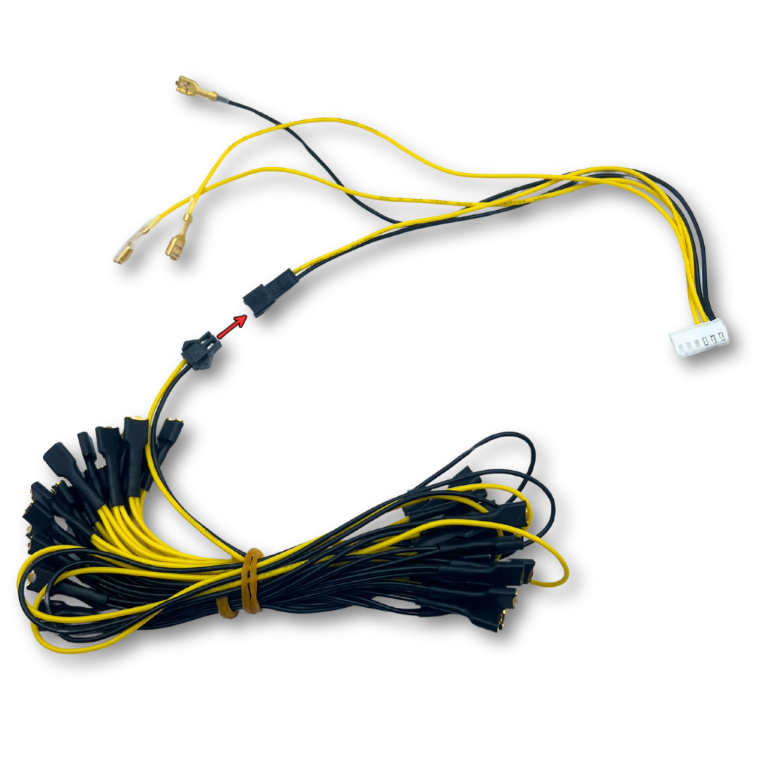 LED Arcade Buttons Wiring Harness