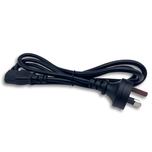 Full view of 1.5m power cable for arcade machines – 3-pin AU plug