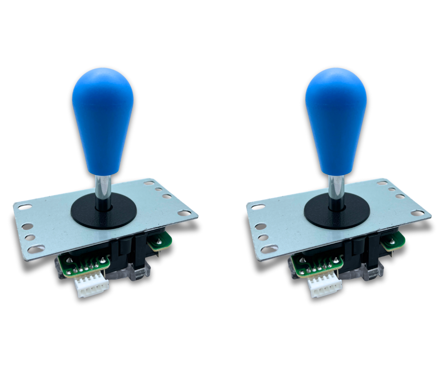 Blue Bat Top Classic Arcade Joystick – 4/8-Way Adjustable – Arcade Revival