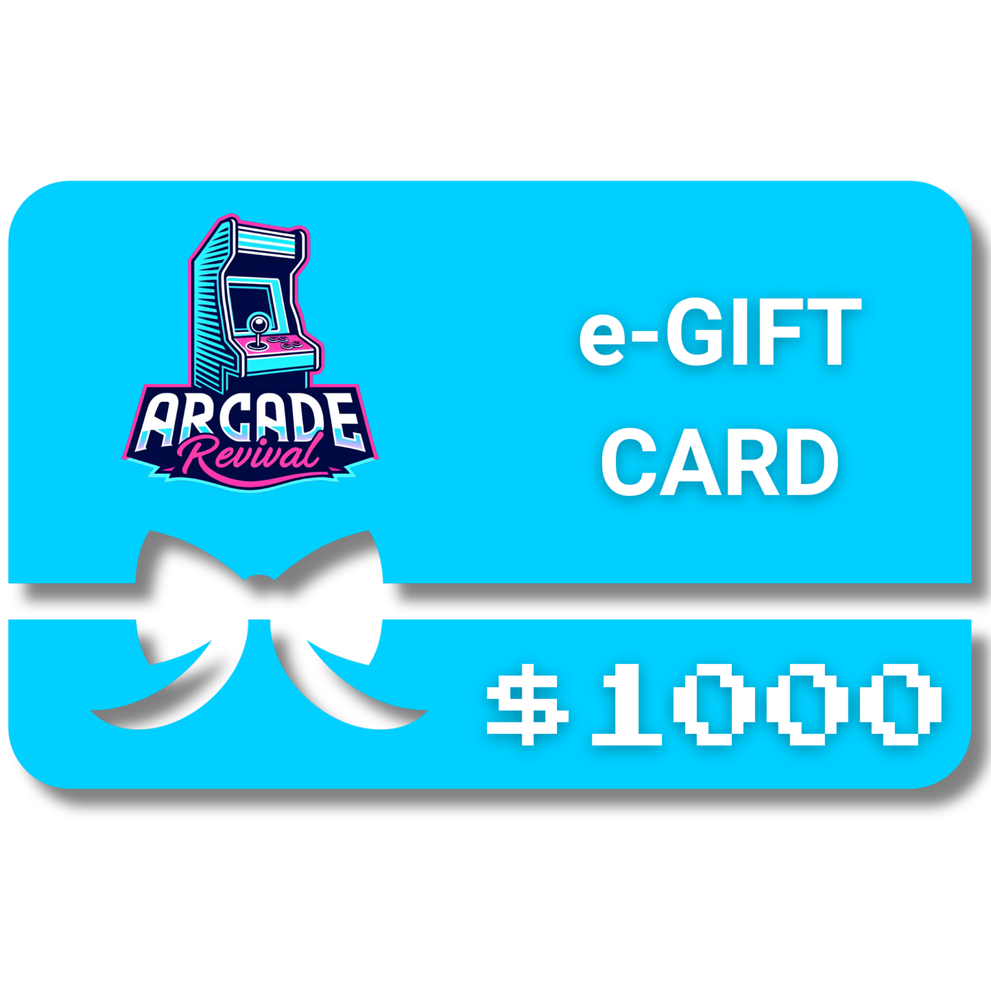 $1000 Arcade Revival eGift Card for full arcade machine builds and advanced DIY projects