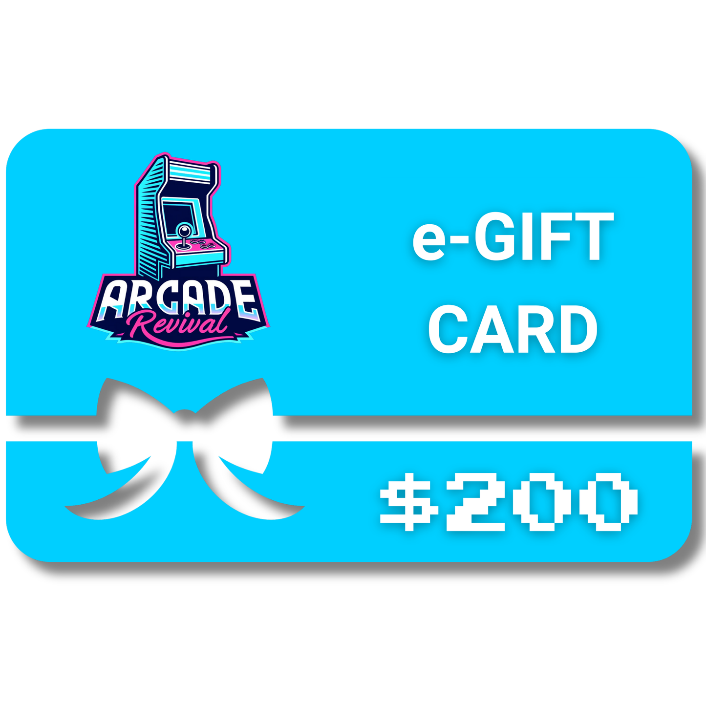 $200 Arcade Revival eGift Card for building or upgrading a home arcade machine