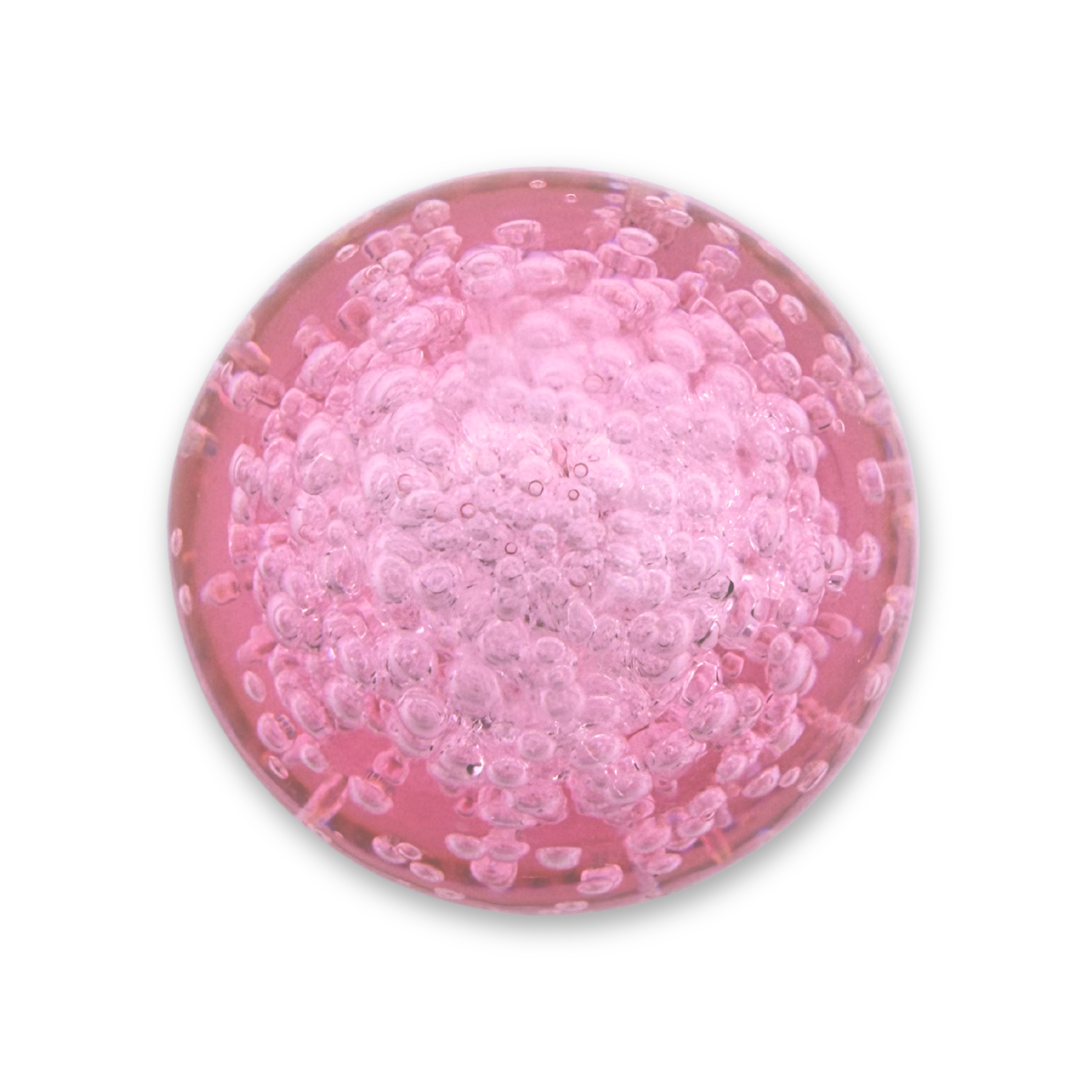 Pink crystal ball top arcade joystick handle for DIY arcade cabinet build – Arcade Revival