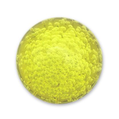 Yellow crystal ball top arcade joystick handle for DIY arcade cabinet build – Arcade Revival