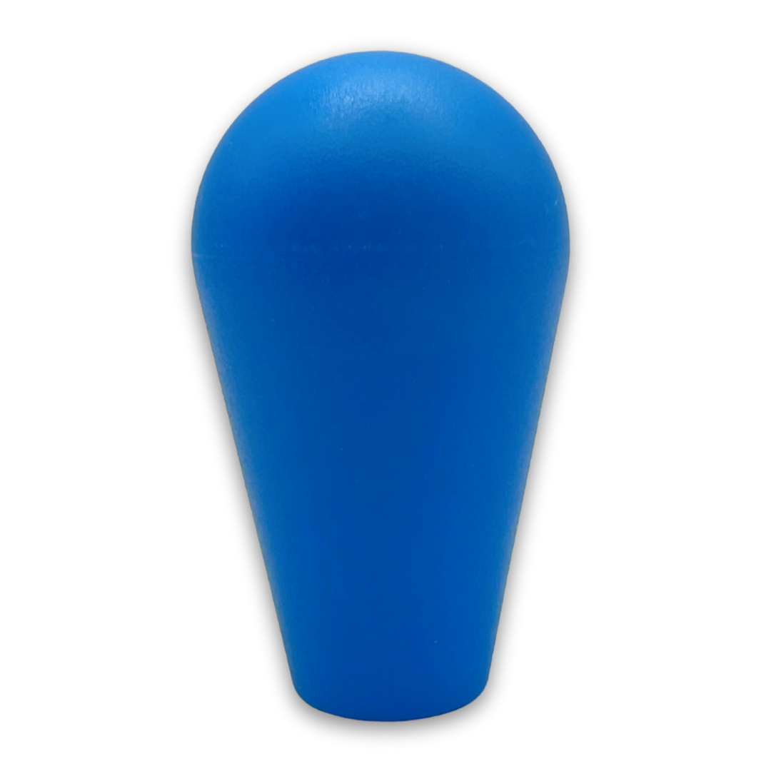 Blue bat top joystick handle for arcade machines – a staple for retro and modern cabinets.