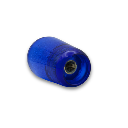 Blue crystal bat top arcade joystick handle with internal screw fitting – Arcade Revival