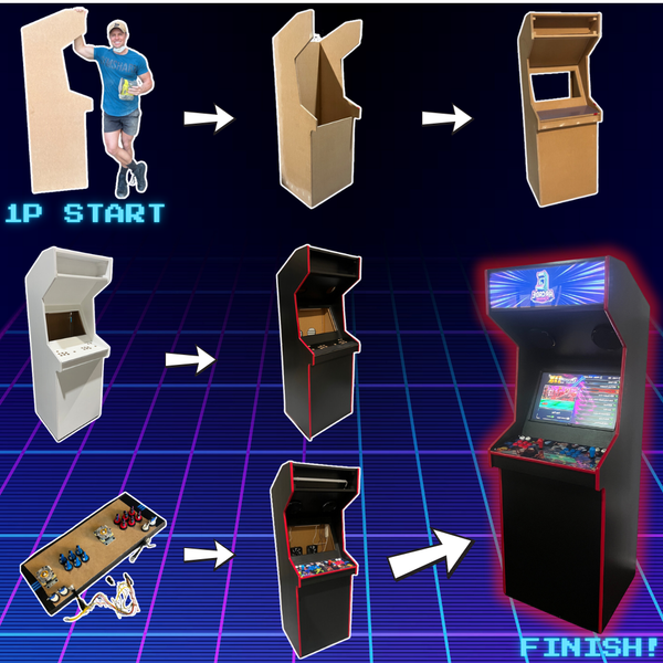 Custom Built Arcade Machine – Fully Assembled | Arcade Revival
