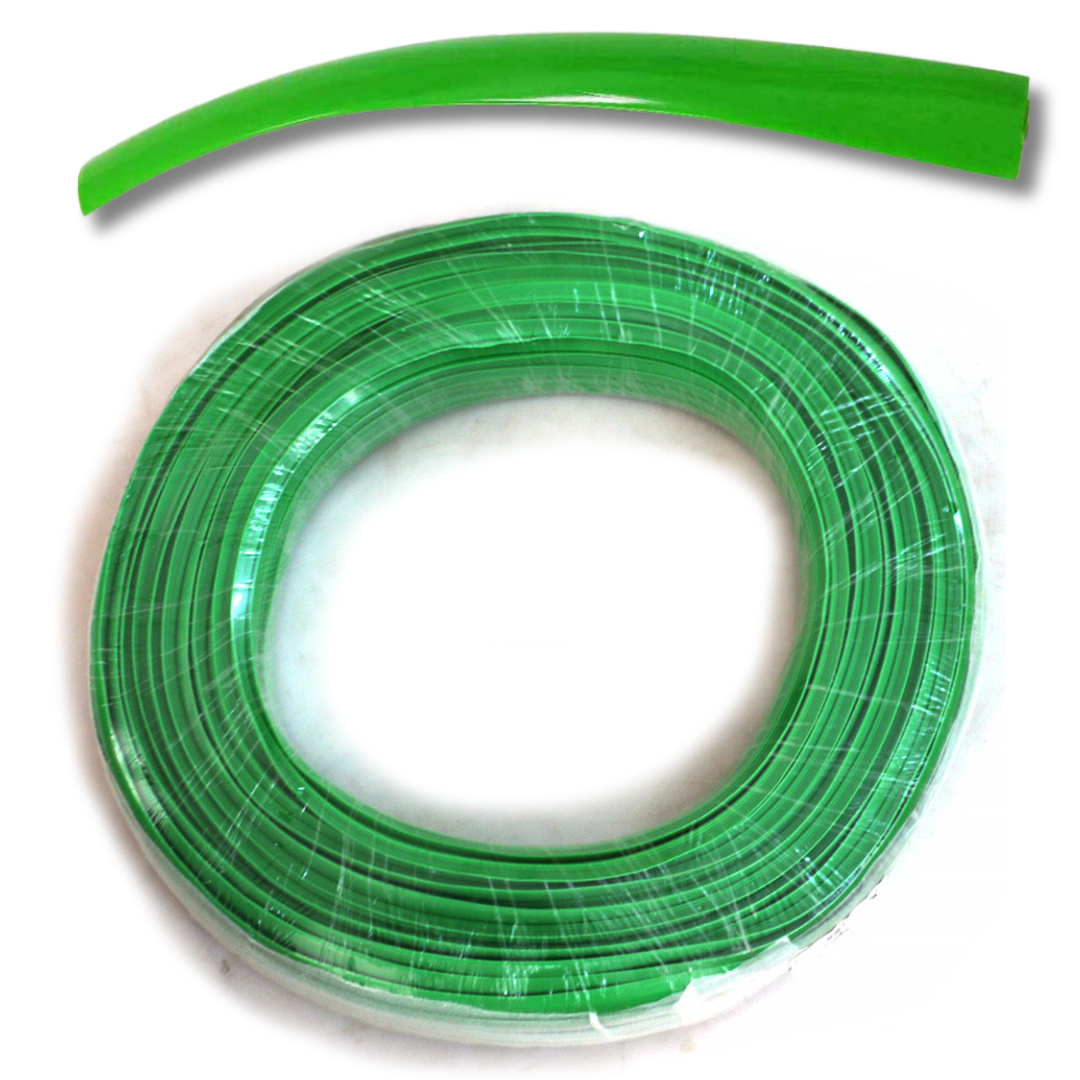 Green T-moulding roll for arcade cabinet edges – fresh and bold color option for custom arcade designs