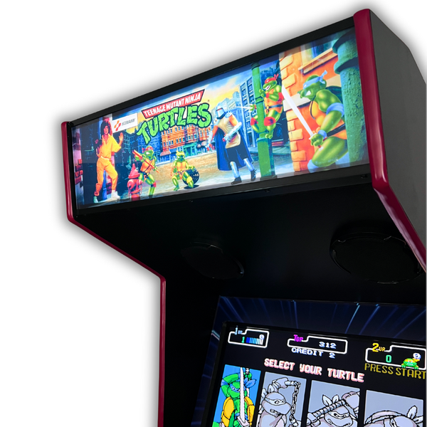 Teenage Mutant Ninja Turtles Arcade Marquee Reproduction | Konami ...