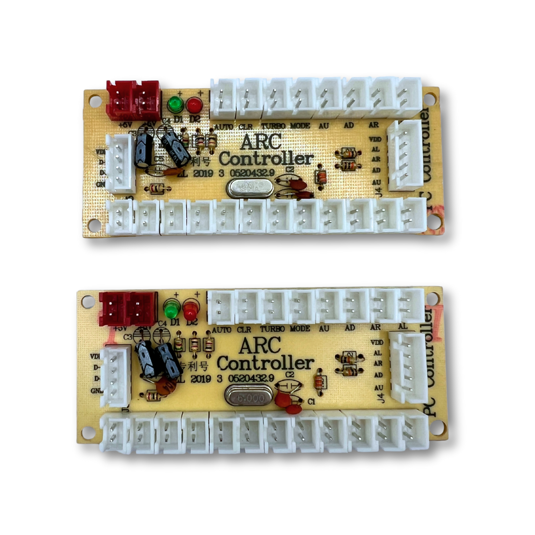 2-Player USB Arcade Encoder Wiring Kit