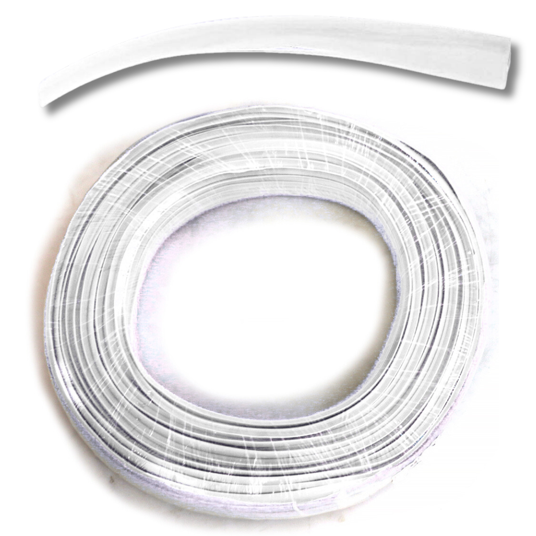 White T-moulding for clean arcade cabinet edges – bright and minimal design enhancement